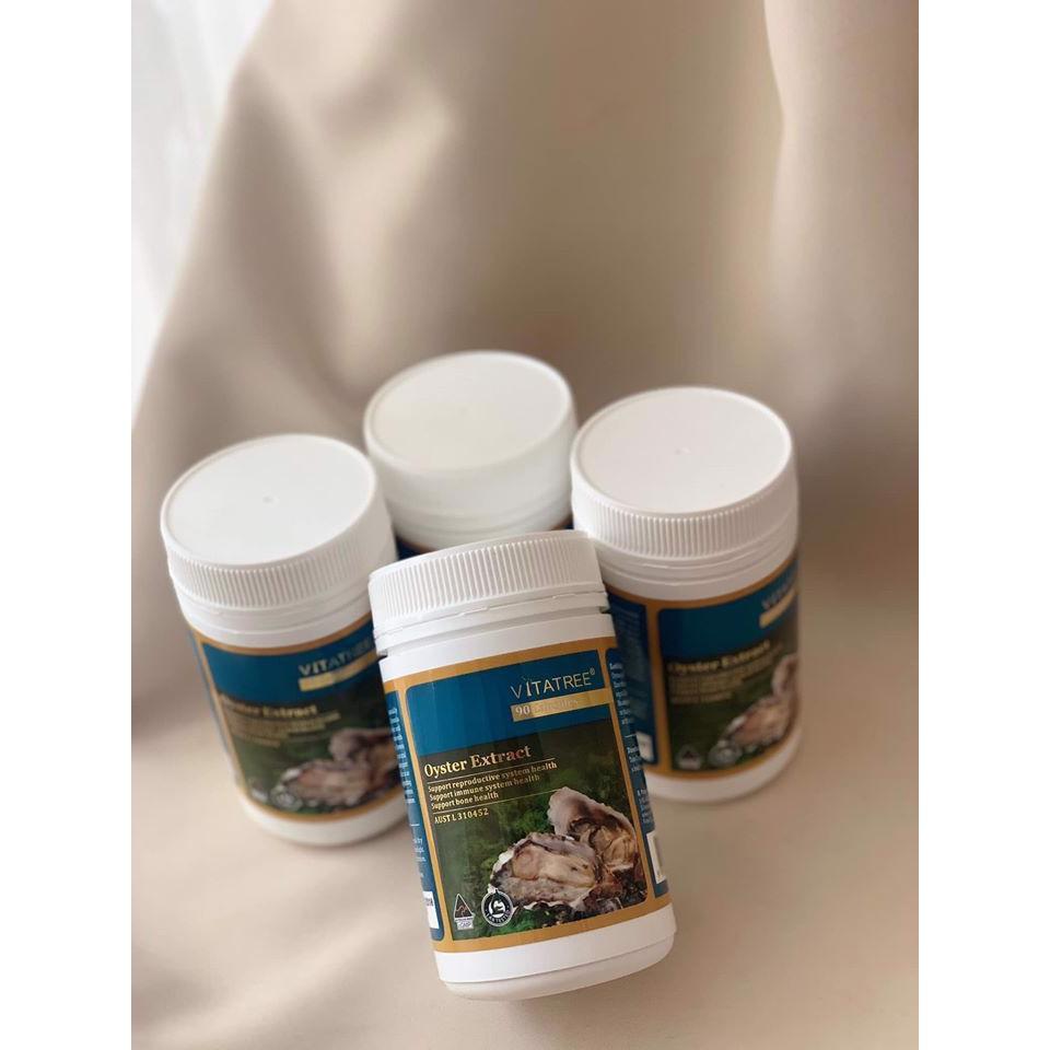 Viên uống tinh chất hàu Vitatree Oyster Extract 90 viên