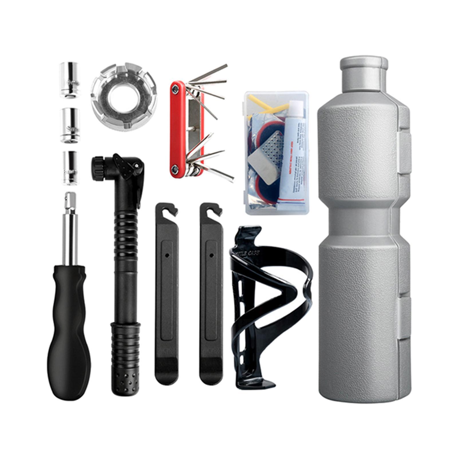 Bike Repair Tools Key Wrench Tire Lever Fixed Set for Road Bikes