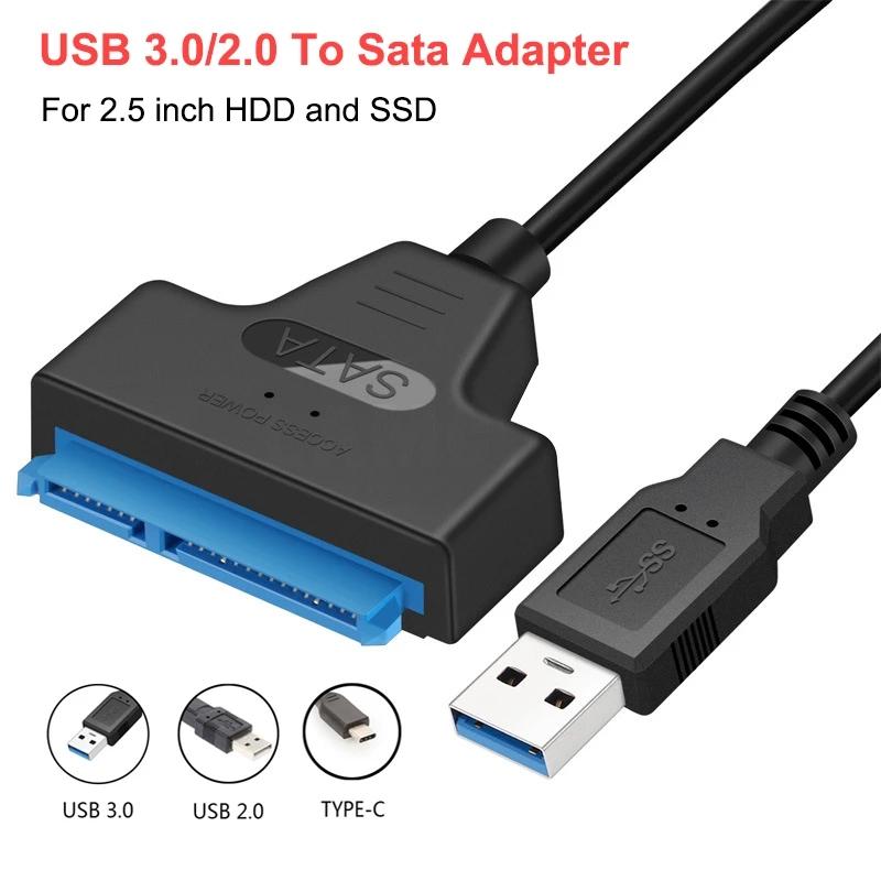 Cáp SATA đến USB 3.0 / 2.0 lên đến 6 Gbps cho ổ cứng HDD ngoài 2,5 inch