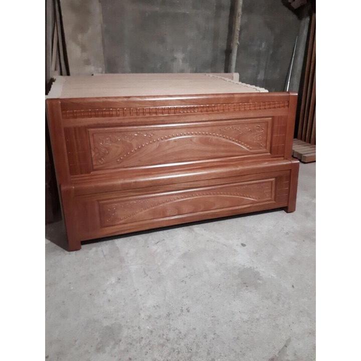 Giường ngủ gỗ xoan đào