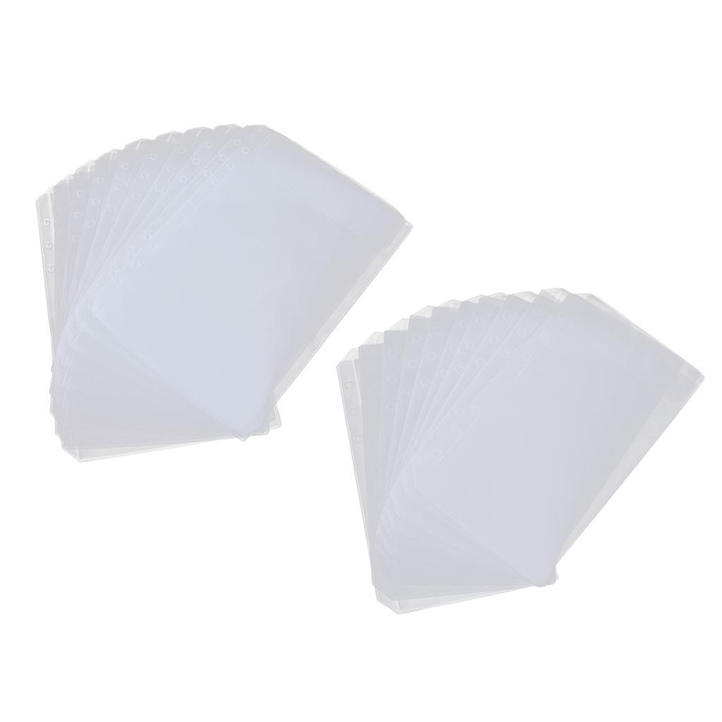 20x Binder Notebook Binder Loose Leaf Bag Collection Bags A5