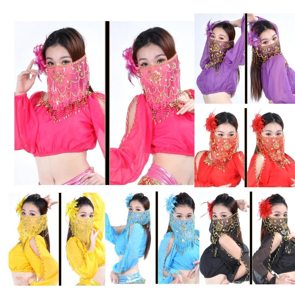 Women's Belly Dance Tribal Face