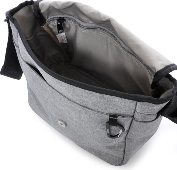 Túi đeo chéo ANELLO unisex vải polyester cỡ nhỏ AT-N0661