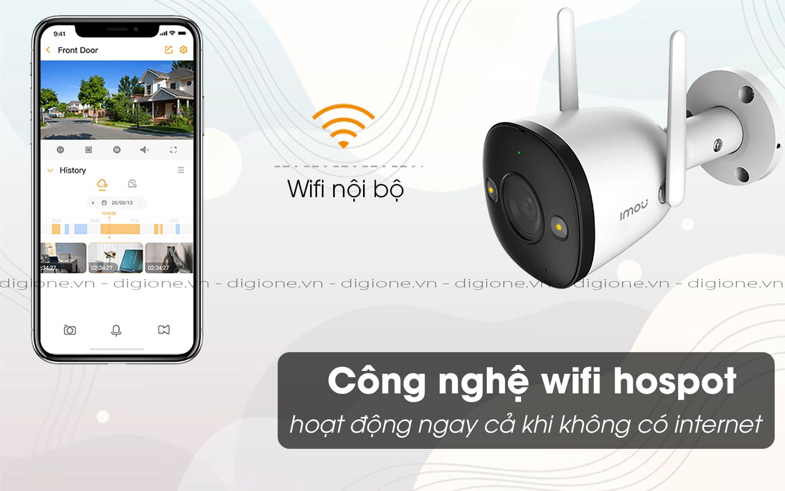 Hình ảnh Camera IP wifi không dây IMOU F42P, F42FP, F42FEP siêu nét đàm thoại 2 chiều - Hàng chính hãng