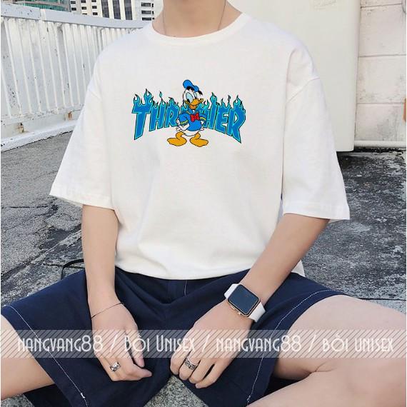Áo Unisex Tay Lỡ Áo Phông