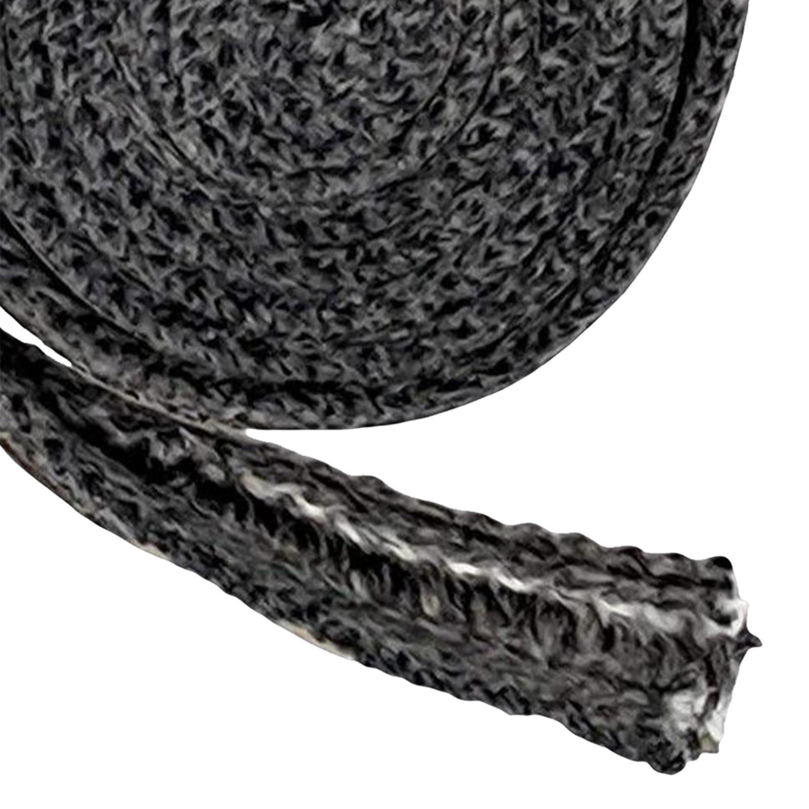 Wood  Gasket High Temperature Fiberglass Flat Gasket Tape Flat s Rope for Window Fireplace