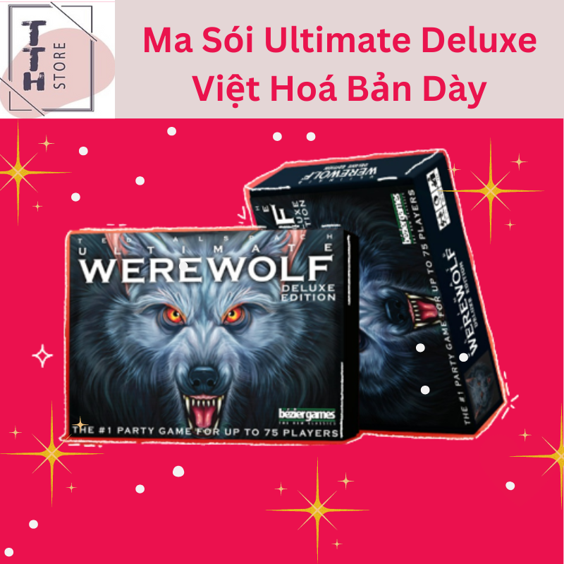 Bộ Bài Ma Sói Ultimate Deluxe Việt Hoá Bản Dày (Phiên bản mới)