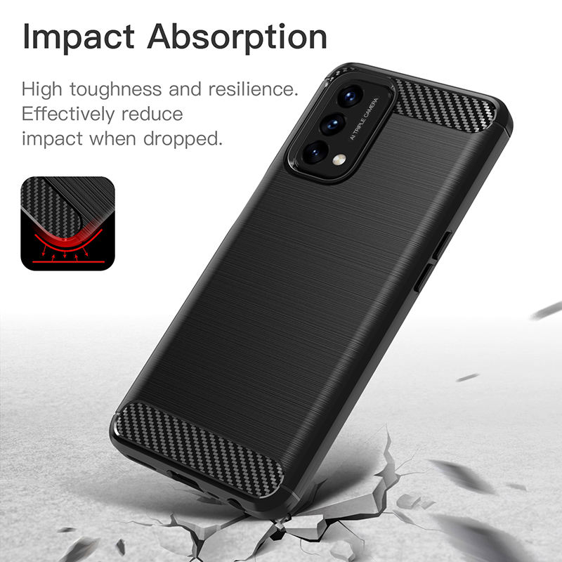 Ốp lưng chống sốc vân kim loại cho Oppo A93 5G hiệu Likgus  - hàng nhập khẩu