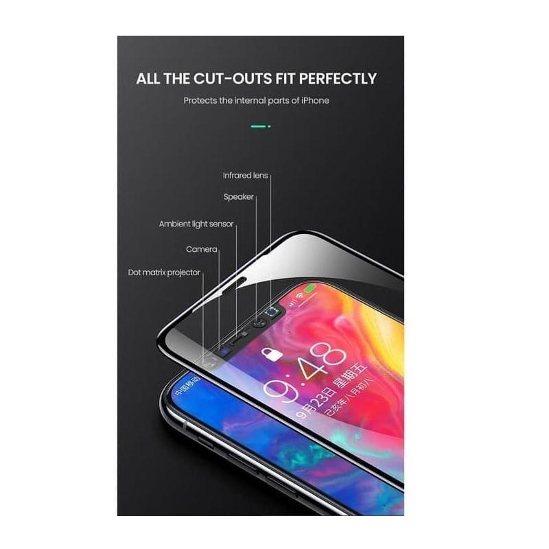 Ugreen UG70981SP140TK Iphone 11 pro 5.8inch 2 miếng dán kính cường lực bảo vệ 3D - HÀNG CHÍNH HÃNG