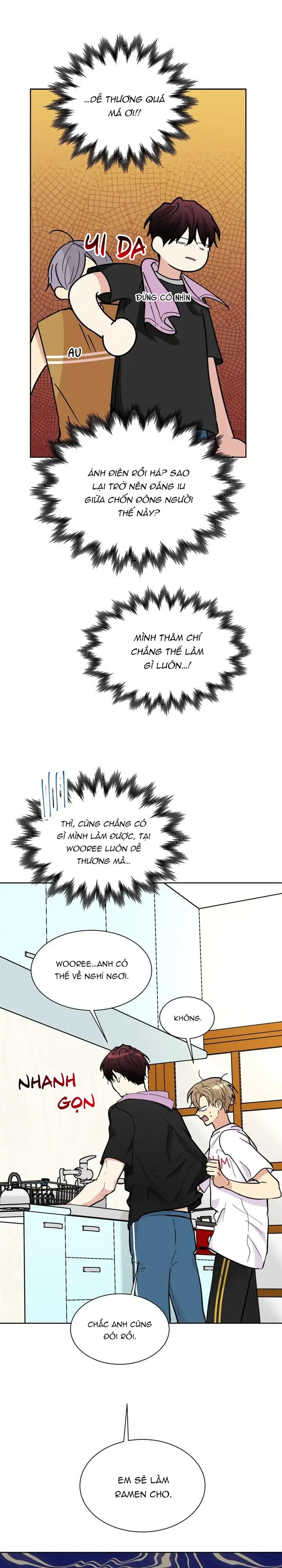 lỡ hàng xóm nhà bên là ma cà rồng thì sao?! chapter 14 11