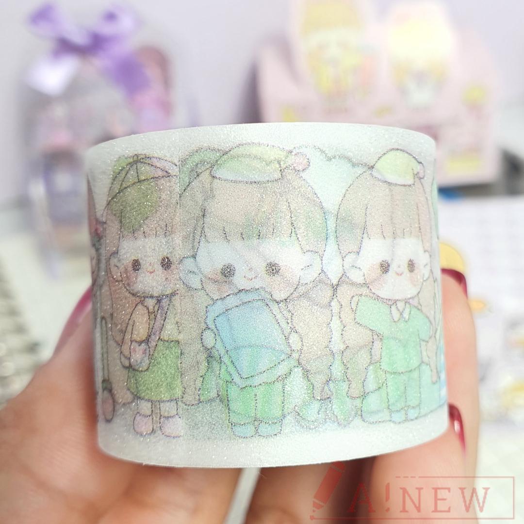 Băng Dính Washi Tape/ Băng keo giấy Nhật Bản