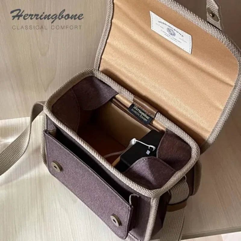 Túi đựng máy ảnh Herringbone Timecode Mini phong cách trẻ trung, năng động, hàng chính hãng