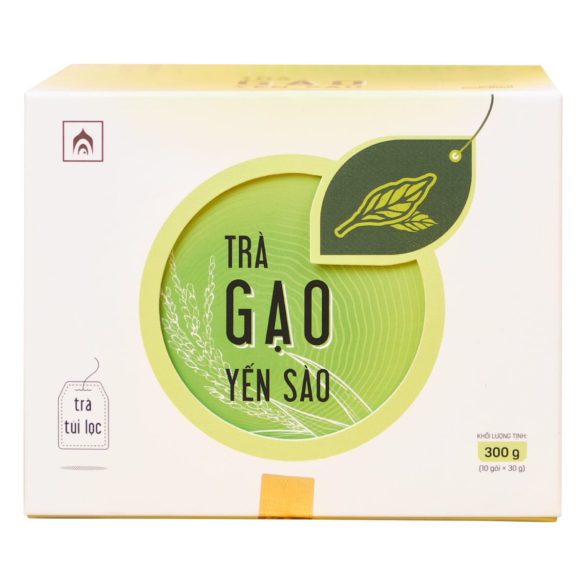 Thùng 24 Hộp Trà Gạo Yến Sào - Nhà Yến Nha Trang - Hộp 10 Gói - Trà Túi Lọc - Trà Thanh Nhiệt - Trà Gạo Lứt Huyết Rồng - Trà Yến - Hàng Chính Hãng