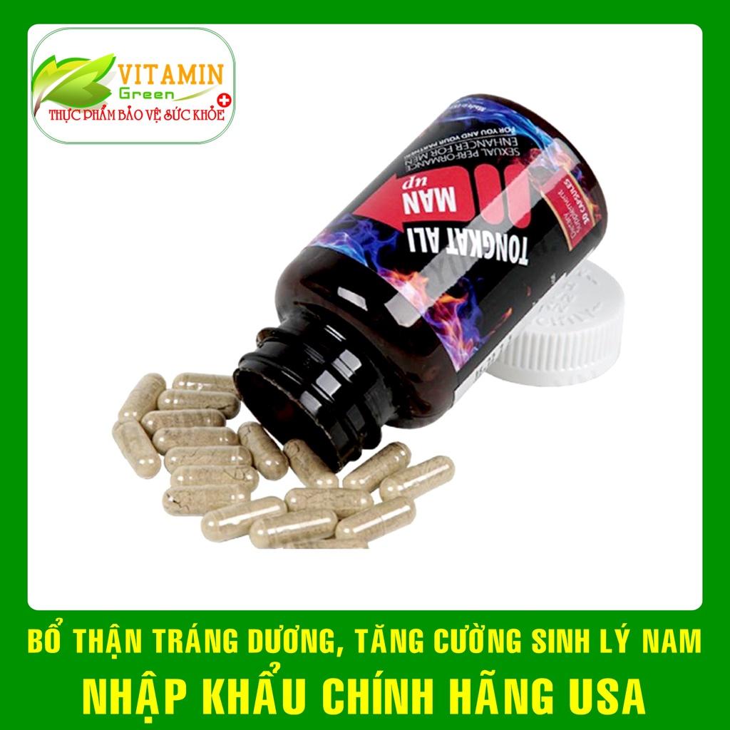 Tăng cường sinh lý nam TONGKAT ALI MEN UP Nature Gift giúp bổ thận tráng dương | Nhập khẩu chính hãng Mỹ