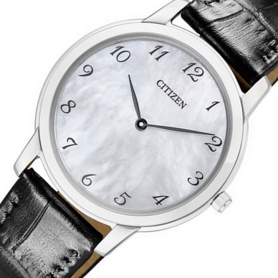 Đồng Hồ Nữ Citizen Dây Da EG6005-03D - Mặt Xà Cừ
