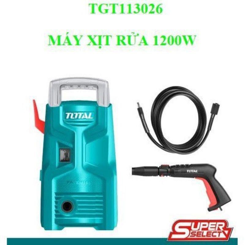 Máy xịt rửa 1200w Total TGT113026