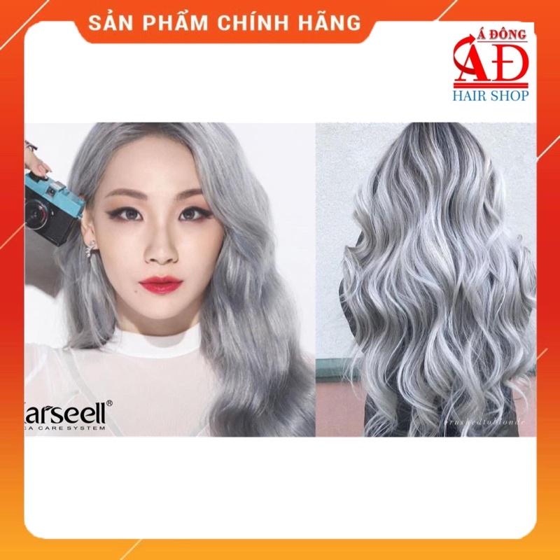 [+Tặng mũ trùm] DẦU GỘI TÍM KARSEELL NO YELLOW SILVER SHAMPOO KHỬ ÁNH VÀNG CHO TÓC TRÂNG BẠCH KIM