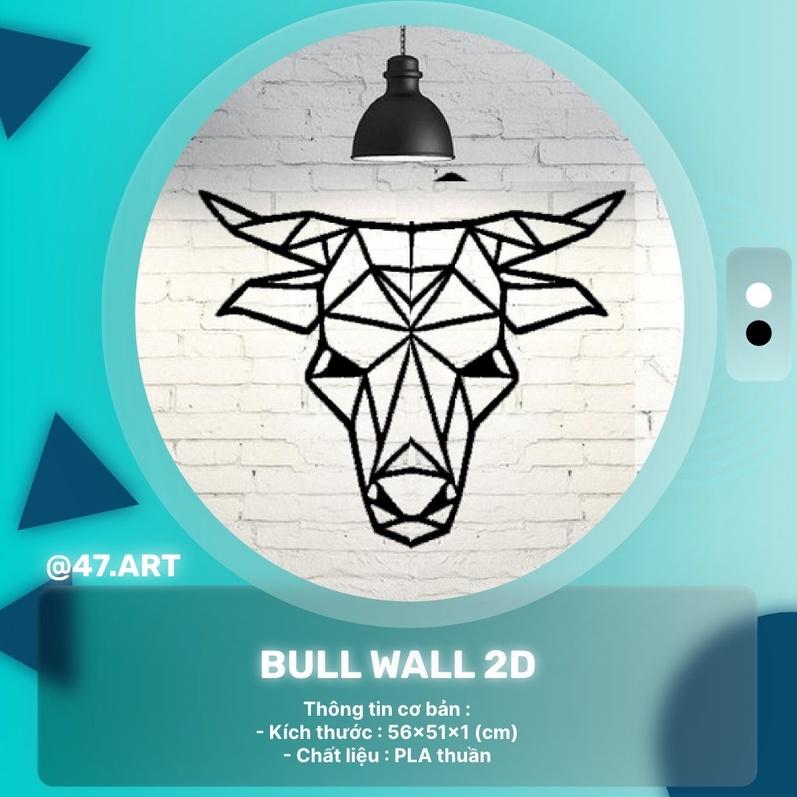Tranh treo tường Bò tót - Bull Wall