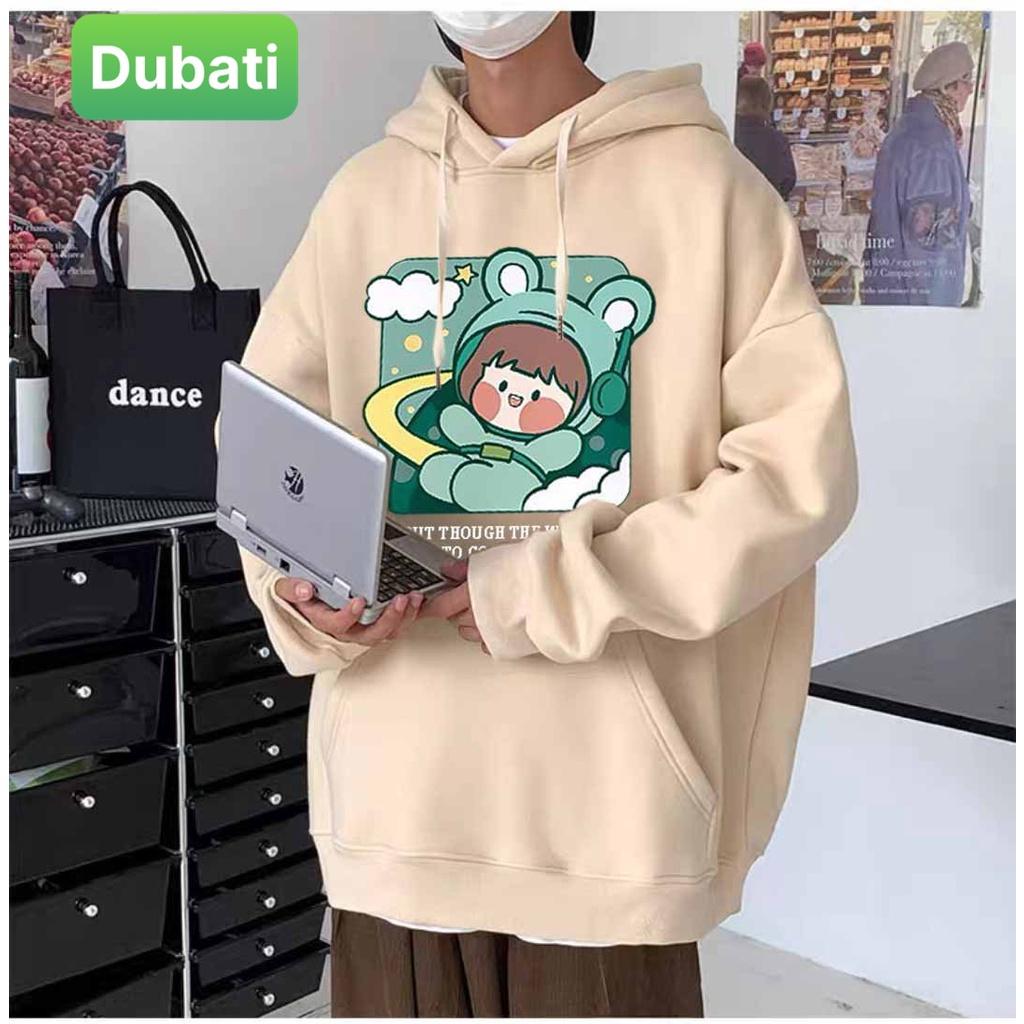 ÁO NỈ, ÁO KHOÁC HOODIE EM BÉ CUTE SIÊU NGẦU NAM NỮ PHONG CÁCH CAO CẤP MỚI - DUBATI FASHION