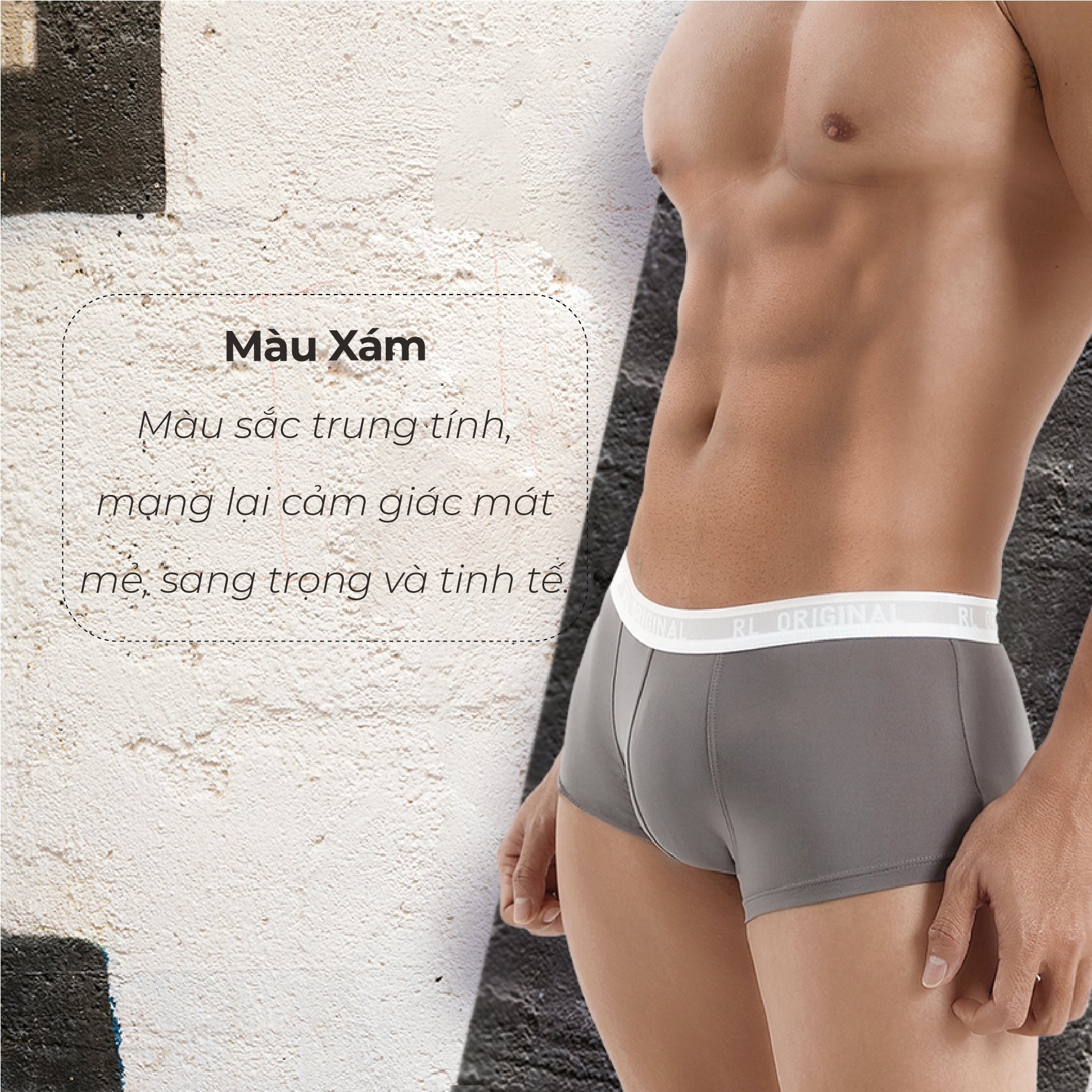 |Combo 3 quần| Lót nam Tam Giác Relax cao cấp New.RDO121 co giãn, thoáng mát, thấm hút mồ hôi kháng khuẩn tốt