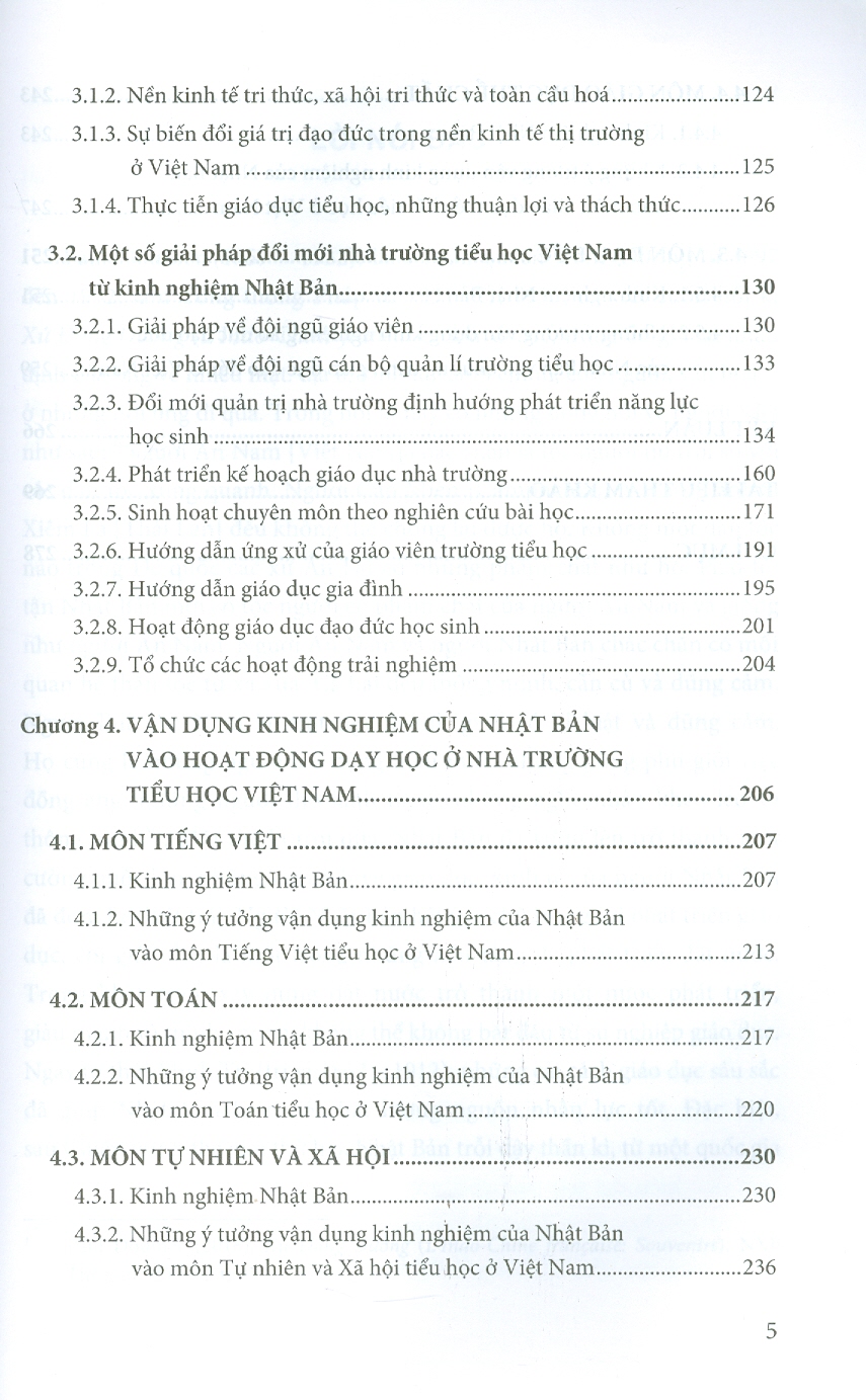 Mô Hình Giáo Dục Tiểu Học Nhật Bản Và Đề Xuất Vận Dụng Ở Việt Nam (Đáp ứng yêu cầu đổi mới căn bản và toàn diện giáo dục)