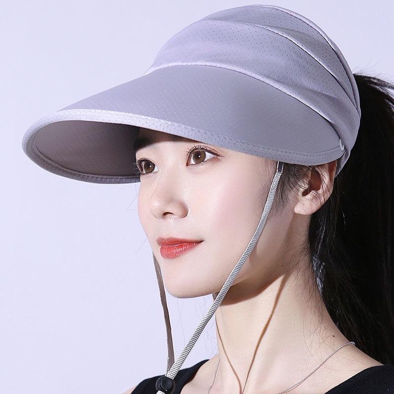 Nón chống nắng kèm khẩu trang, mũ lưỡi trai nữ chống nắng khăn có thể tháo rời