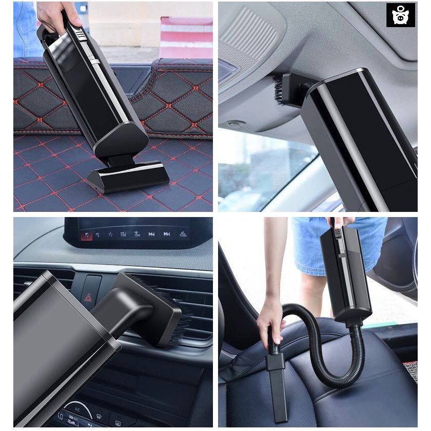 Máy hút bụi cầm tay không dây mini AIKESI bản nâng cấp siêu khỏe lực hút cực mạnh hàng cao câp mẫu mới cho ô tô nhà cửa sạch sẽ