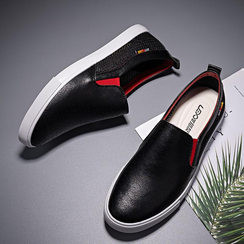 Giày lười nam - Slip on nam da - Mã LY75