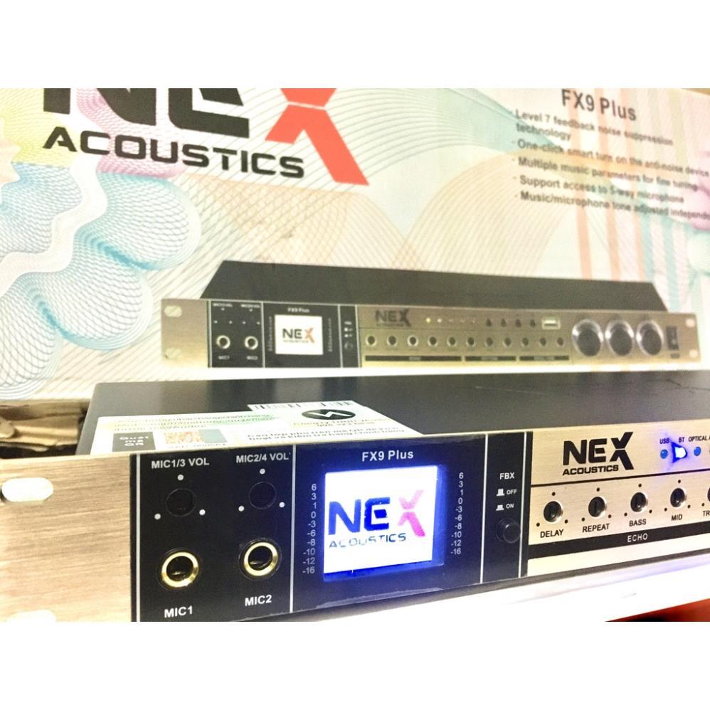 Vang Cơ FX9 PLus 2021 Có Chống Hú Tốt. Kết Nối Quang Học OPTICAL, BLUETOOTH, USB, AUX1,AUX2..