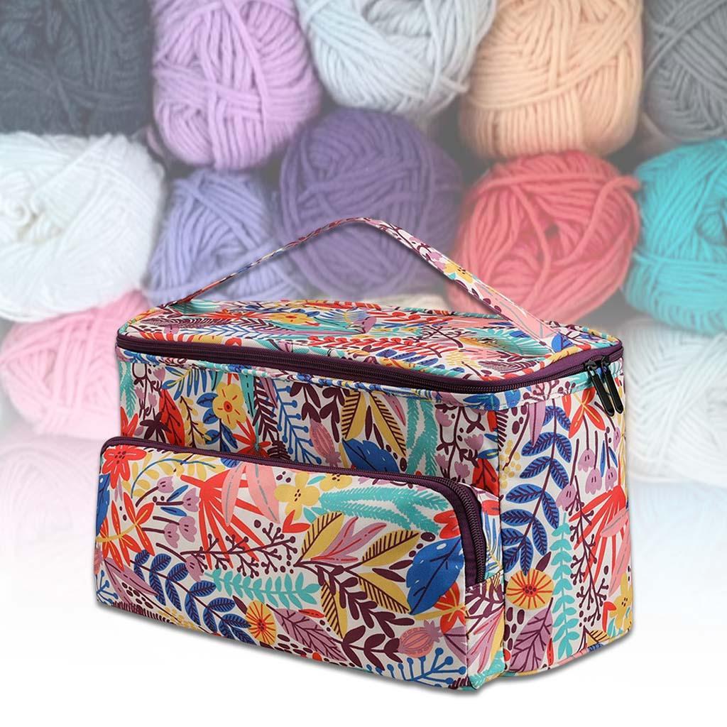 Knitting Bag Organizer Crochet  Storage for DIY  Crafts
