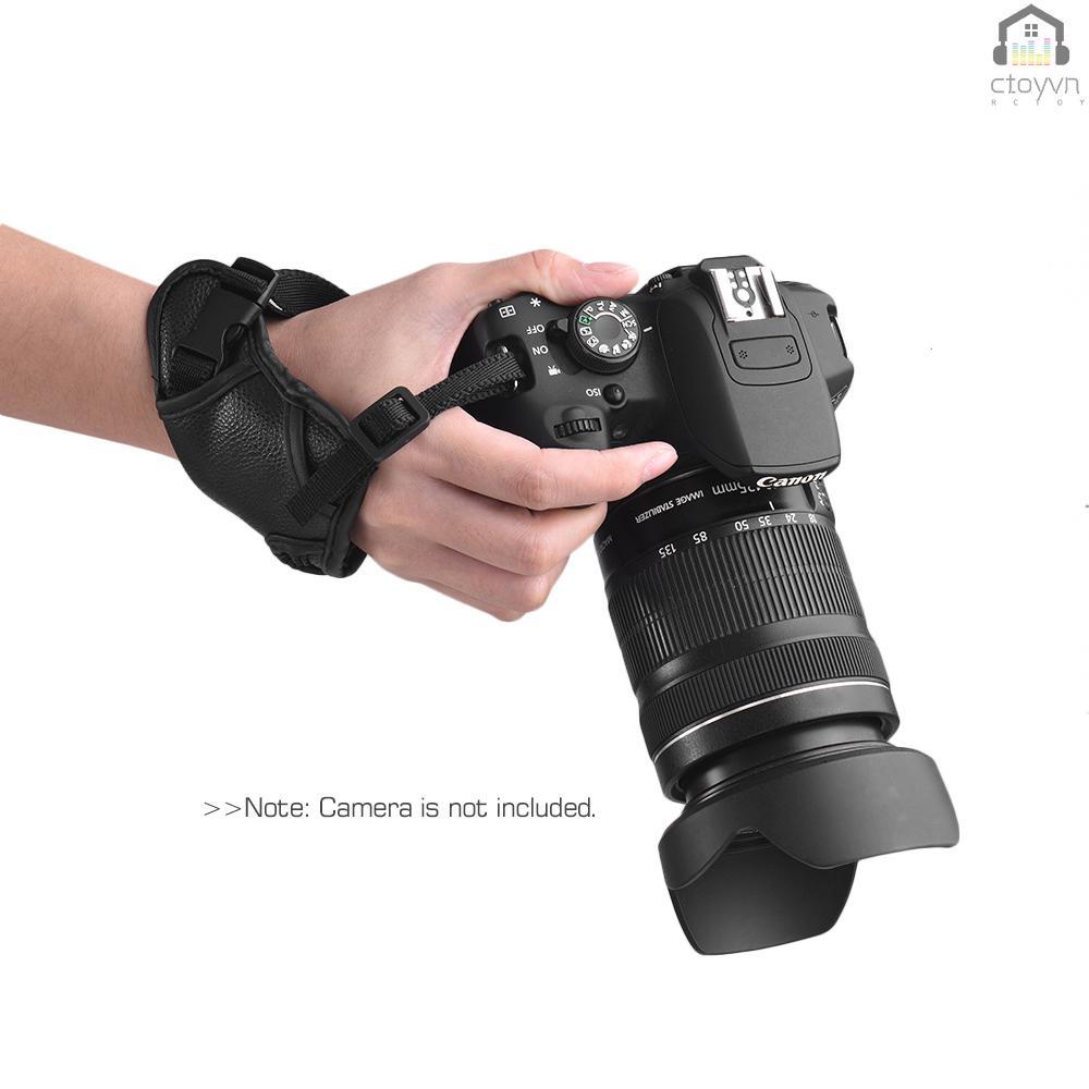 Dây đeo cổ tay bằng da cho máy ảnh / / / / / / Olympus Pentax/ Fujifilm/ DSLR