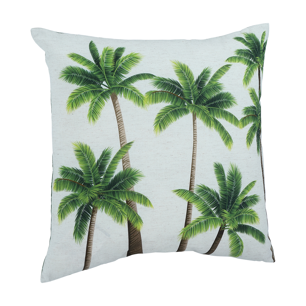 Gối Tựa 45x45 Màu Xanh Lá SUMMER PALM | Index Living Mall | Nhập khẩu Thái Lan