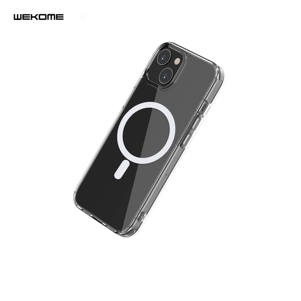 Case ốp lưng từ tính mag s afe Hàng Nhập Khẩu WEKOME 007 hỗ trợ sạc không dây cho iPh14 13 12 11 Pro Max