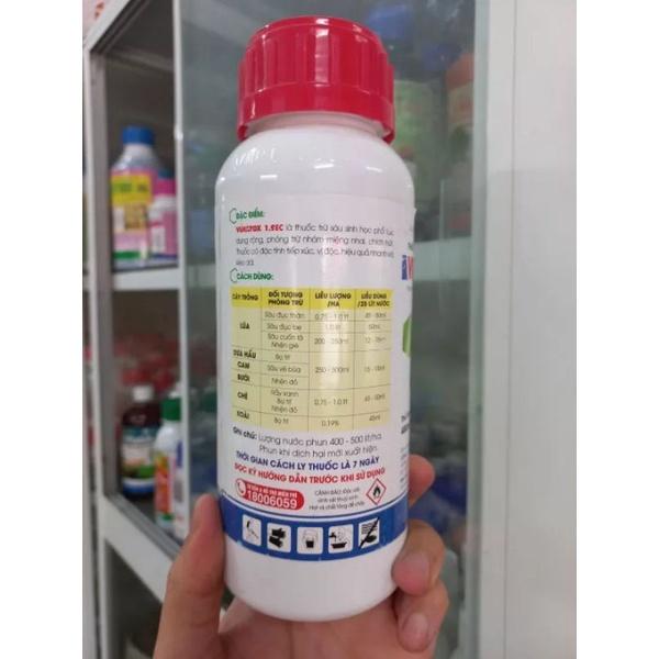 Trừ sâu sinh học Vimatox 1.9EC 480ml
