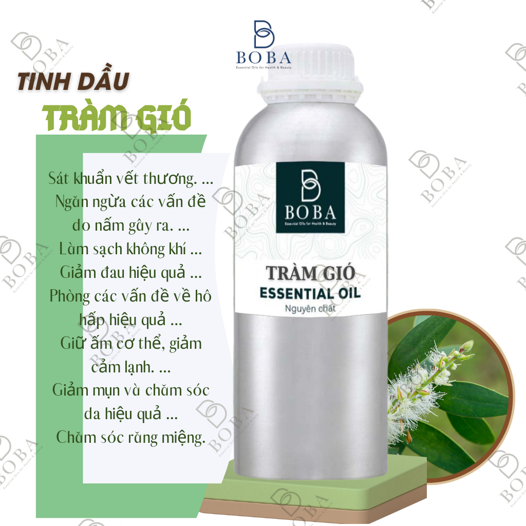 (HCM) Tinh Dầu Lít Nhập Ấn Khuếch Tán Hương Thơm, Xông Phòng, Thư Giãn, Kiếm Soát Mùi - BOBA NATURALS