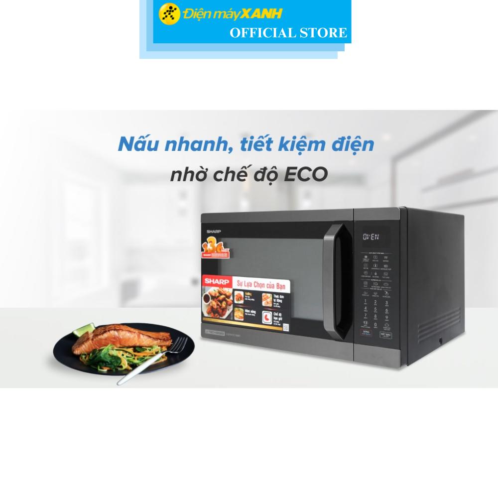 Lò vi sóng có nướng Sharp R-C932XVN-BST 32 lít - Hàng Chính Hãng