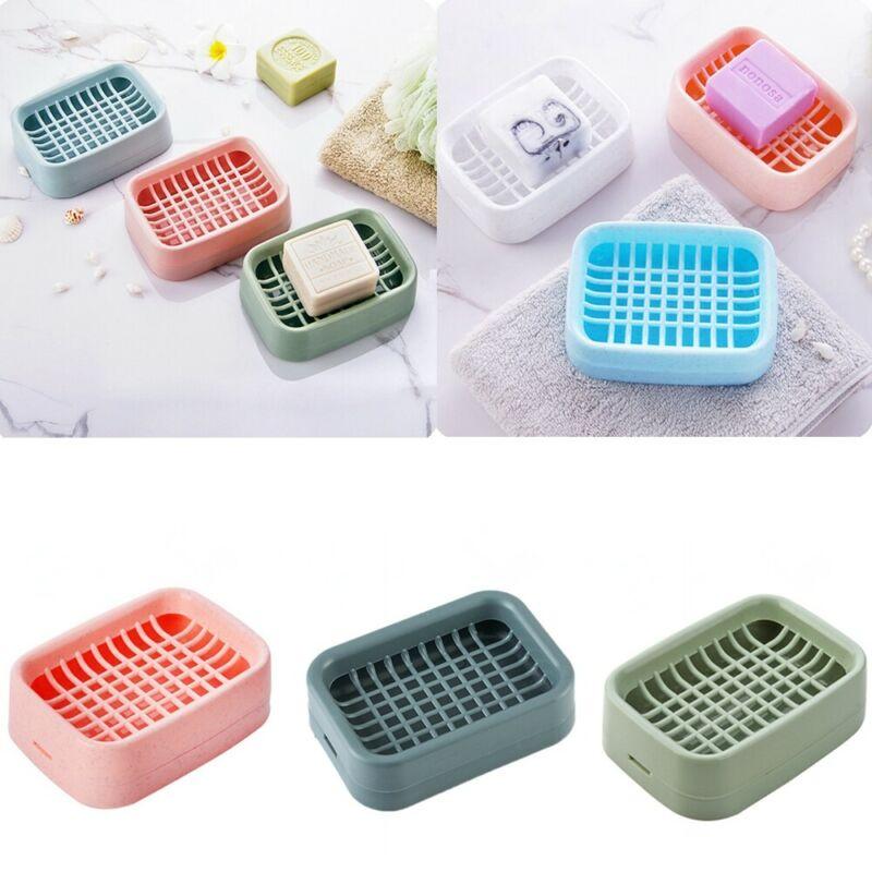 Soap Holder Saver Water Box Draining Storage Case New Drainer Dish Bathroom