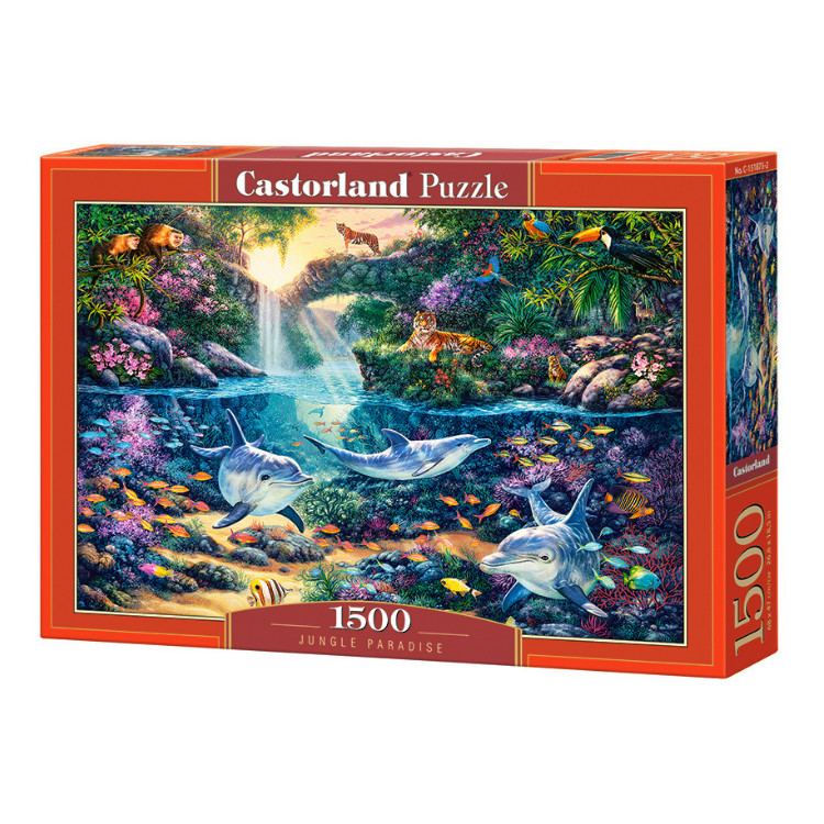 Xếp hình puzzle Jungle Paradise 1500 mảnh CASTORLAND C1518752