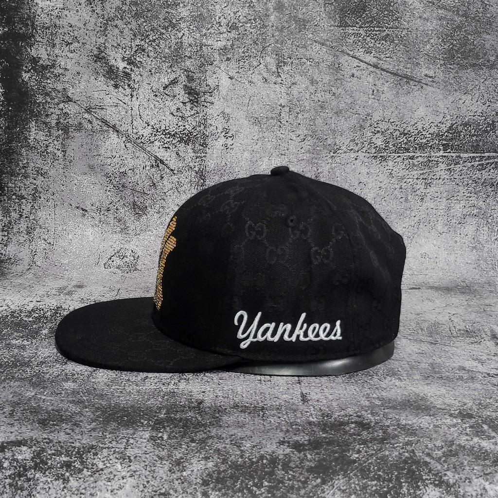 Mũ snapback Mũ lưỡi trai nón kết nam Thời trang G u c i ny đính đá 2021