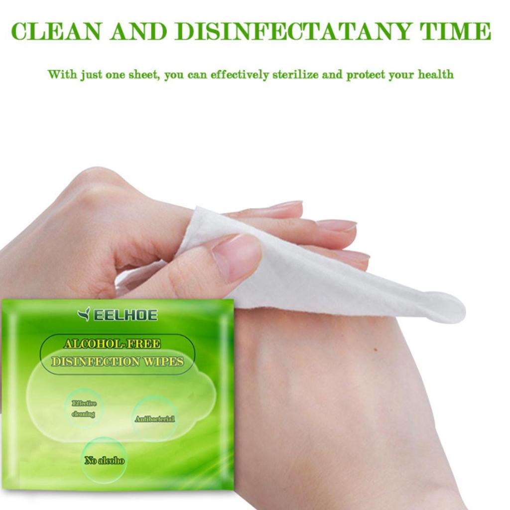 160 Pieces Portable Wet Wipes Disposable Cleaning Tissue Facial Towel Hand Refreshing Wipe for Daily Use, Travel