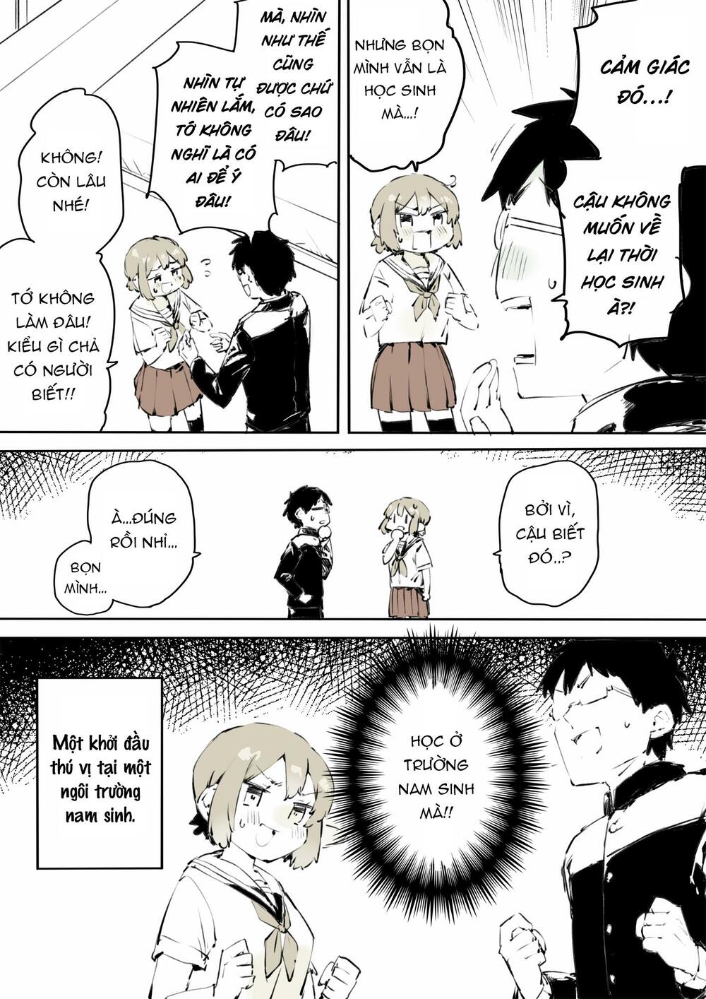 mình không thể ngừng crossdress được... chapter 17 4