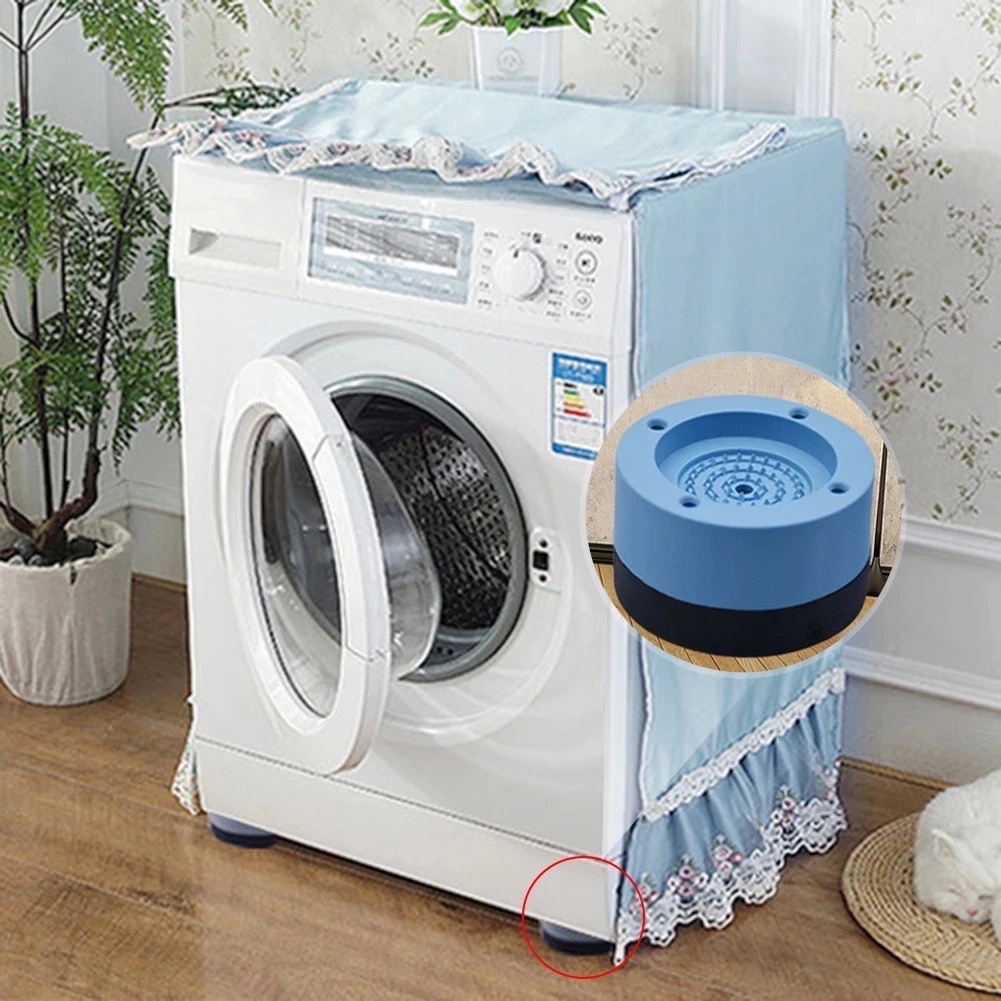 Hộp  4 chân đế cao su kê máy giặt ,tủ lạnh ,chống rung ,chống ồn ,chống trượt độ bền cao hợp với các loại máy