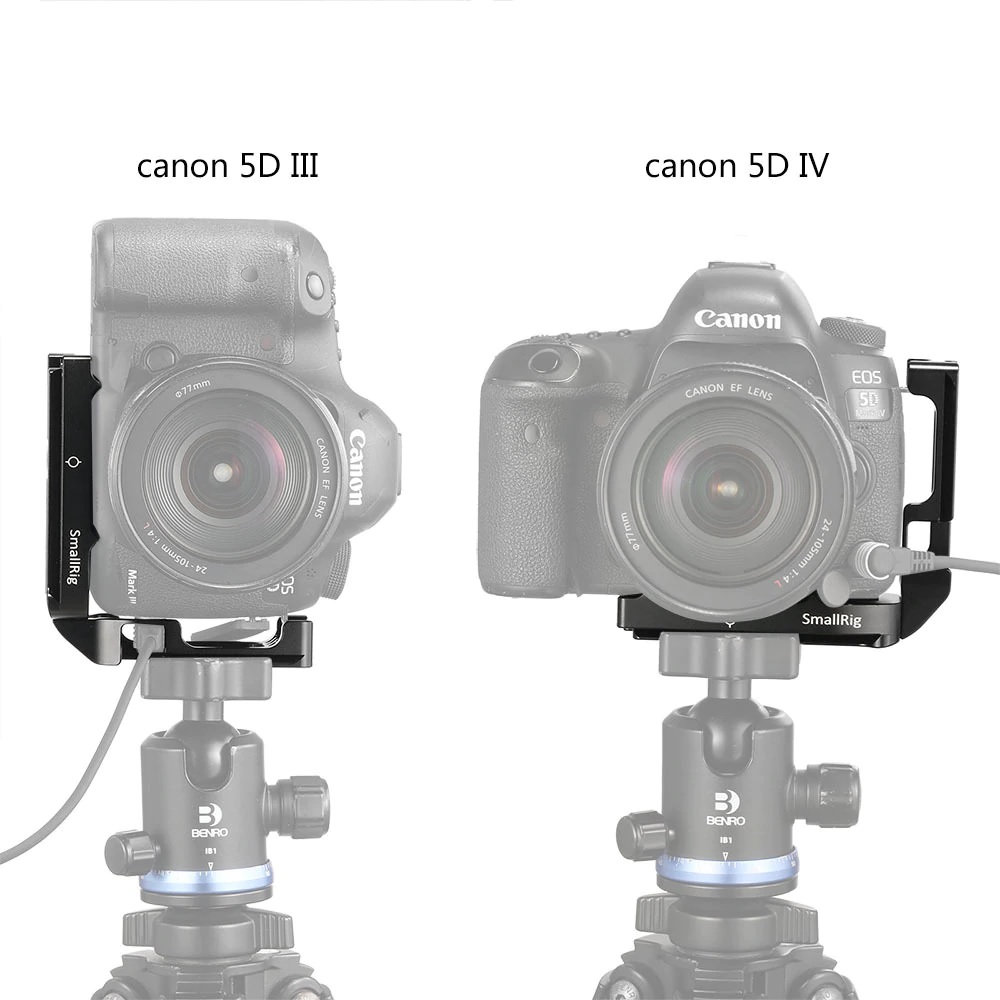 Khung L Gắn Máy Ảnh SmallRig 2202 Cho Canon 5D Mark IV III - Hàng Nhập Khẩu