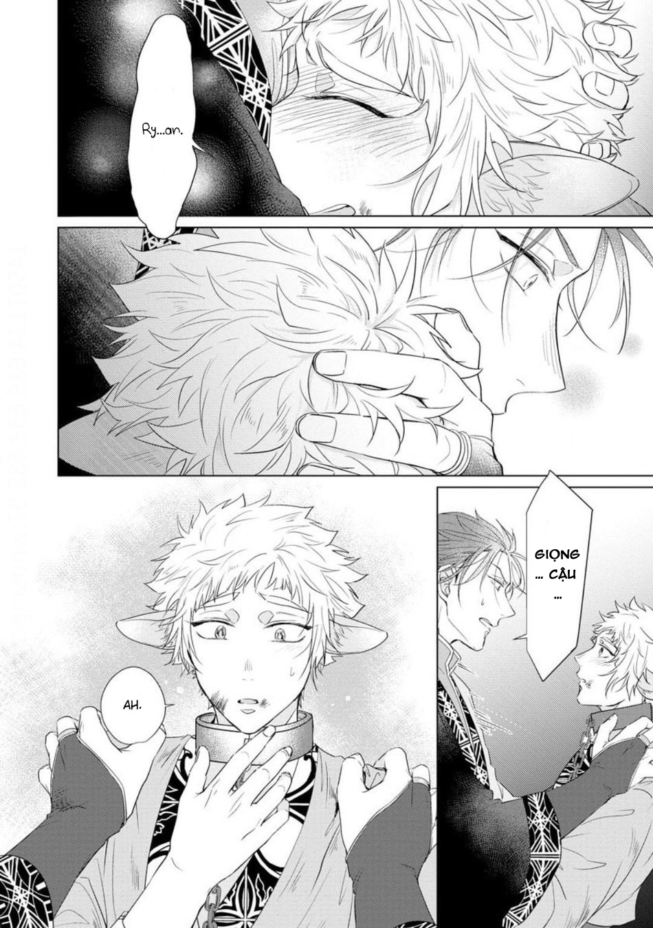 gặp gỡ em, thú nhân màu chàm trắng chapter 5 18