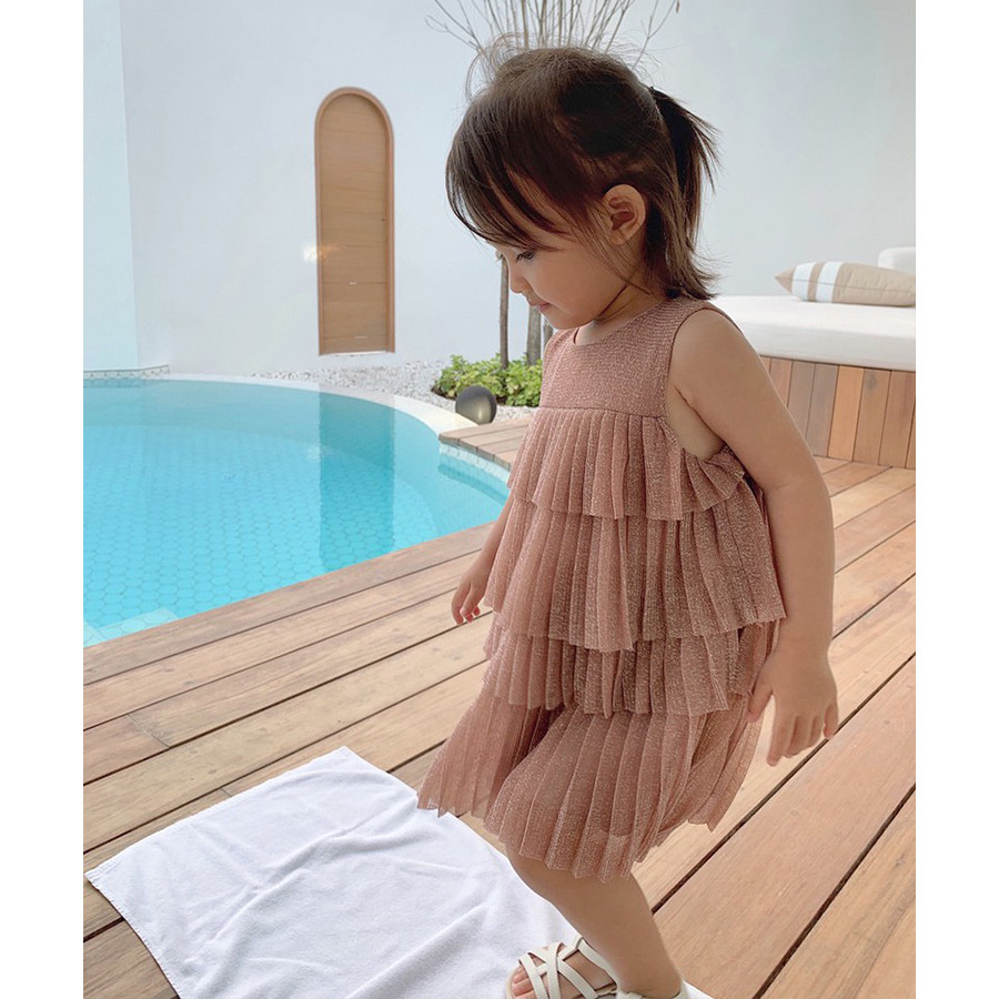 ĐẦM REN NHIỀU TẦNG CỰC XINH CHO BÉ