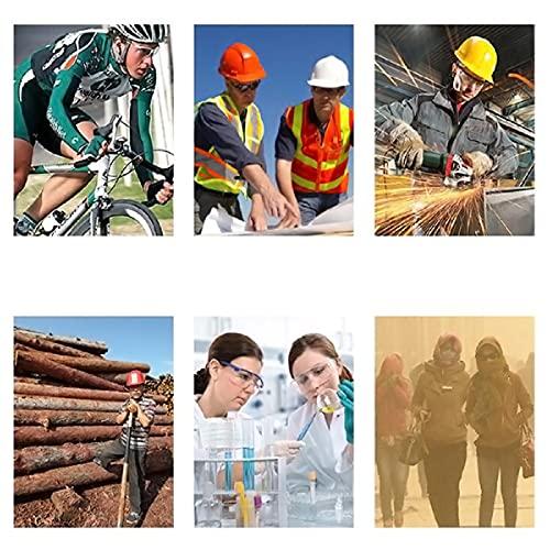 Kính an toàn, 2 chiếc Kính chống sương mù Khung màu xanh Kính chống tia cực tím