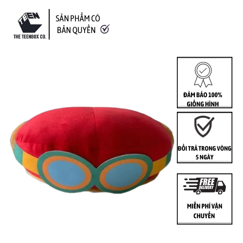 Gối mặt Doraemon phiên bản phim 2023 - Sản Phẩm Có Bản Quyền, Phân Phối Bởi Teenbox