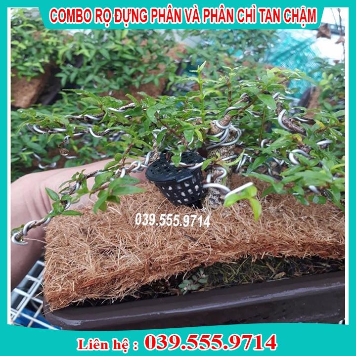 BỘ 250GRAM PHÂN CHÌ & 100 RỌ ĐỰNG PHÂN - GIÚP TIẾT KIỆM PHÂN BÓN