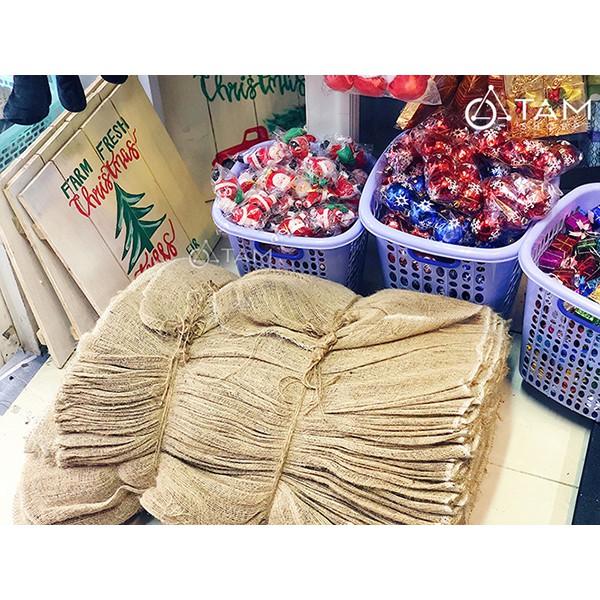 Vải bố trang trí Vintage khổ 60cm số 10
