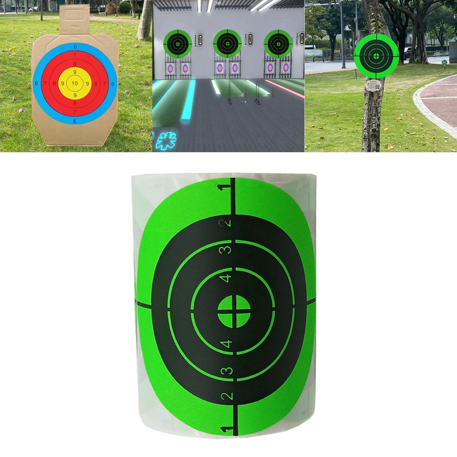 Shooting Target Stickers Splatter Self Adhesive Paper Splash Target Sticker for Shooting Archery